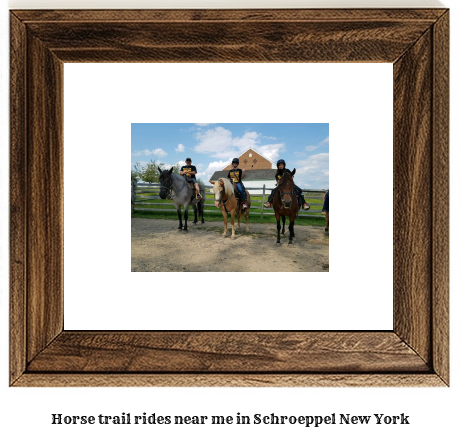 horse trail rides near me in Schroeppel, New York